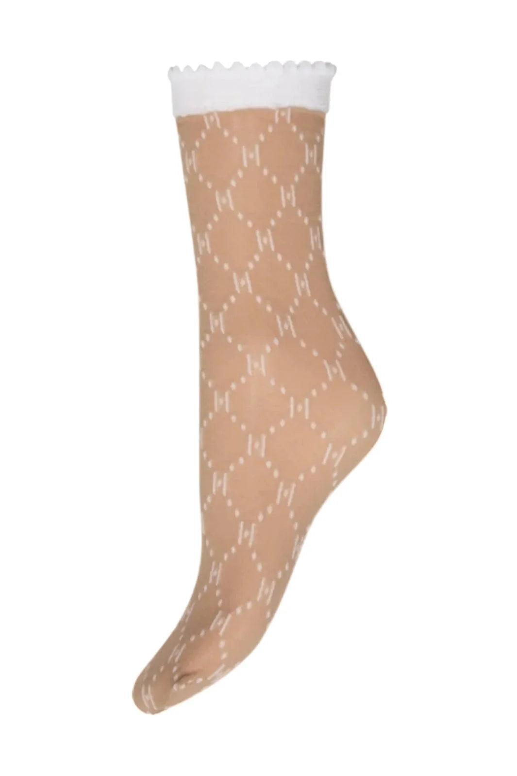 Socks logo 25 app - White