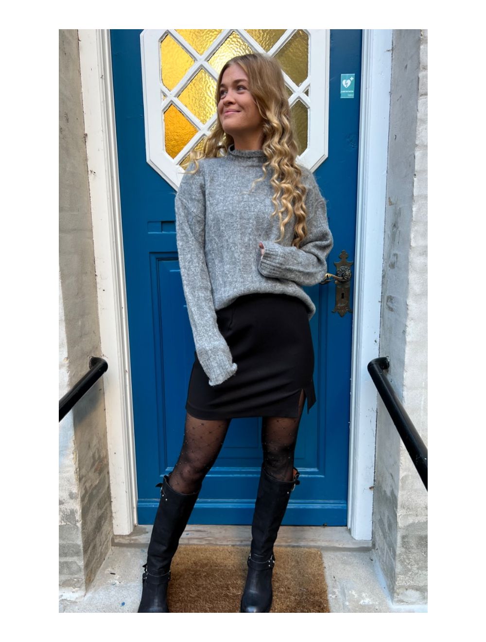 Lisa mini skirt black
