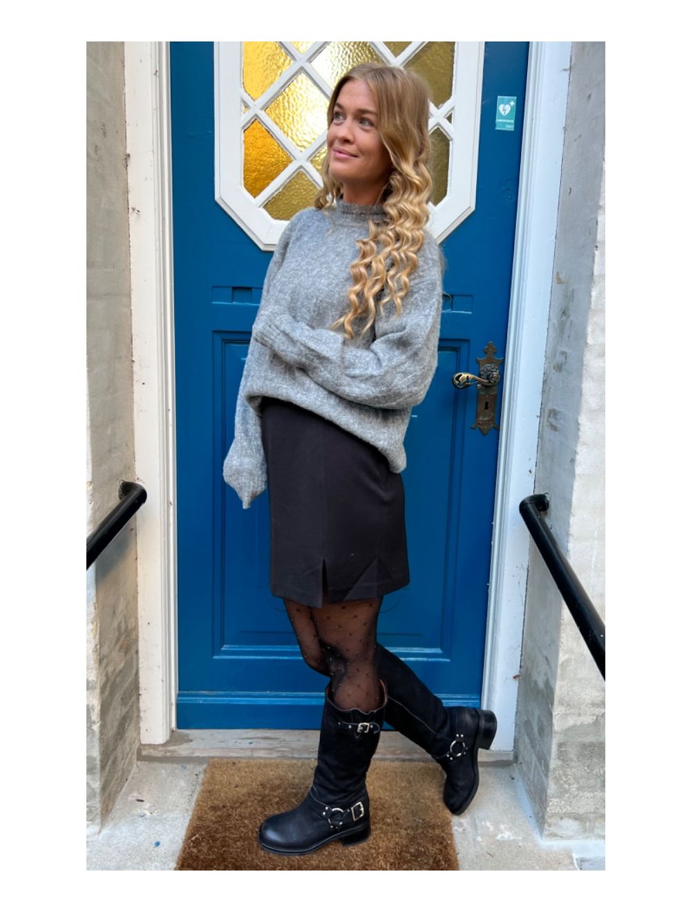 Lisa mini skirt black