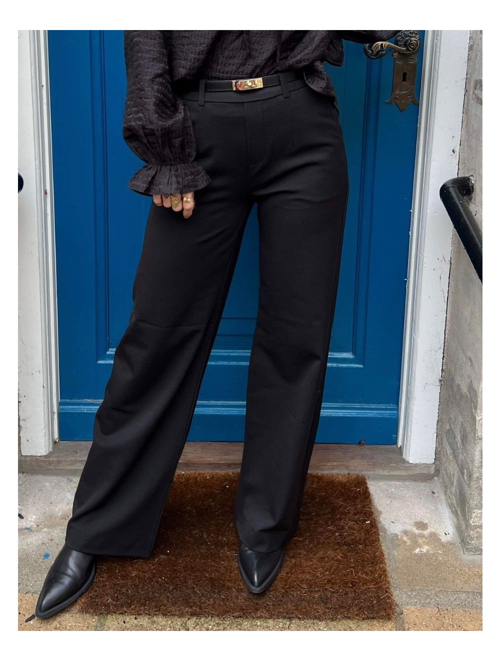 Lisa WIDE pant black