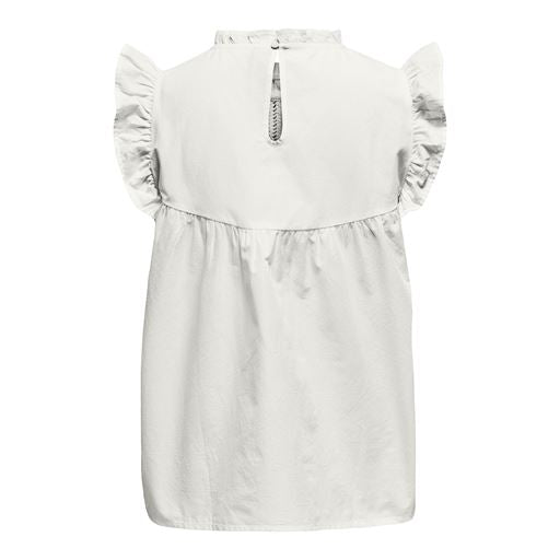 Miley Anglaise Top Cloud Dancer