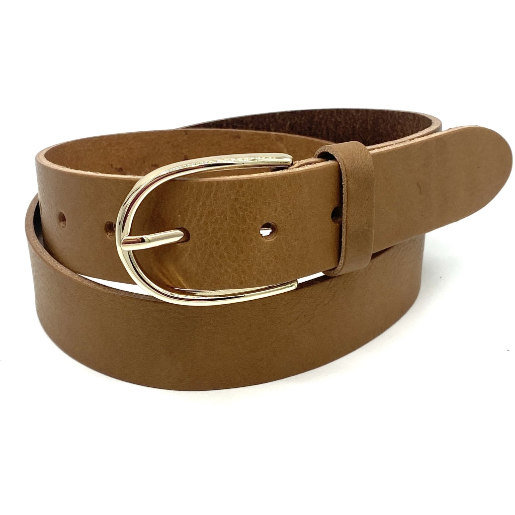 Belt Day Leather - Light Brown