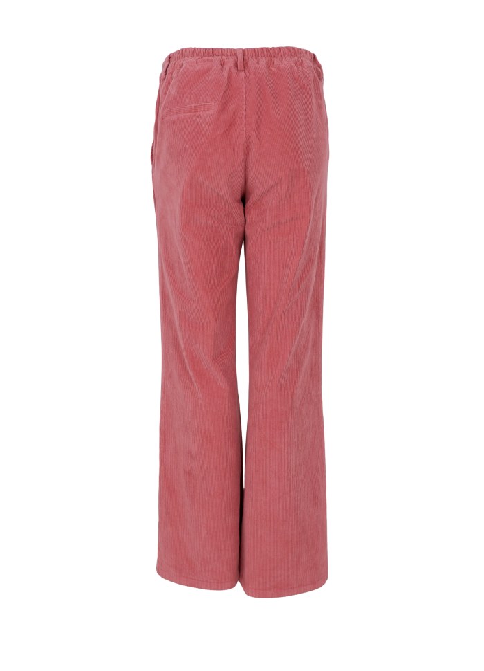 Cora corduroy box pant dust rose