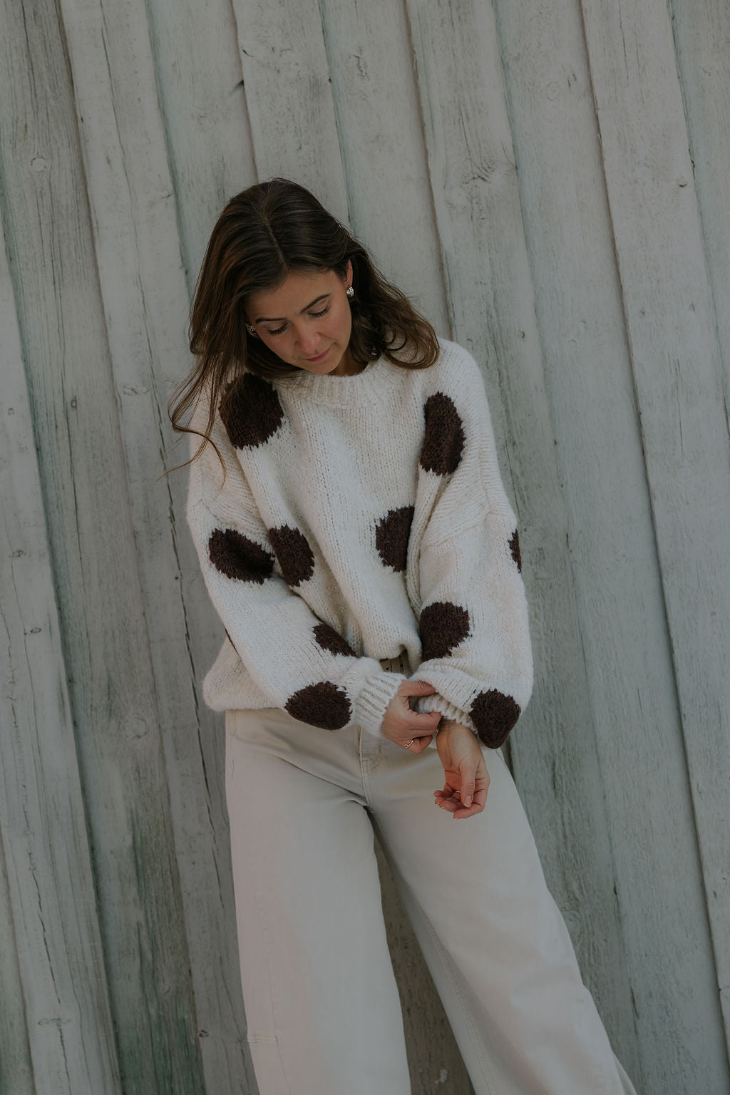 Camilia Pullover - Bruna prickar