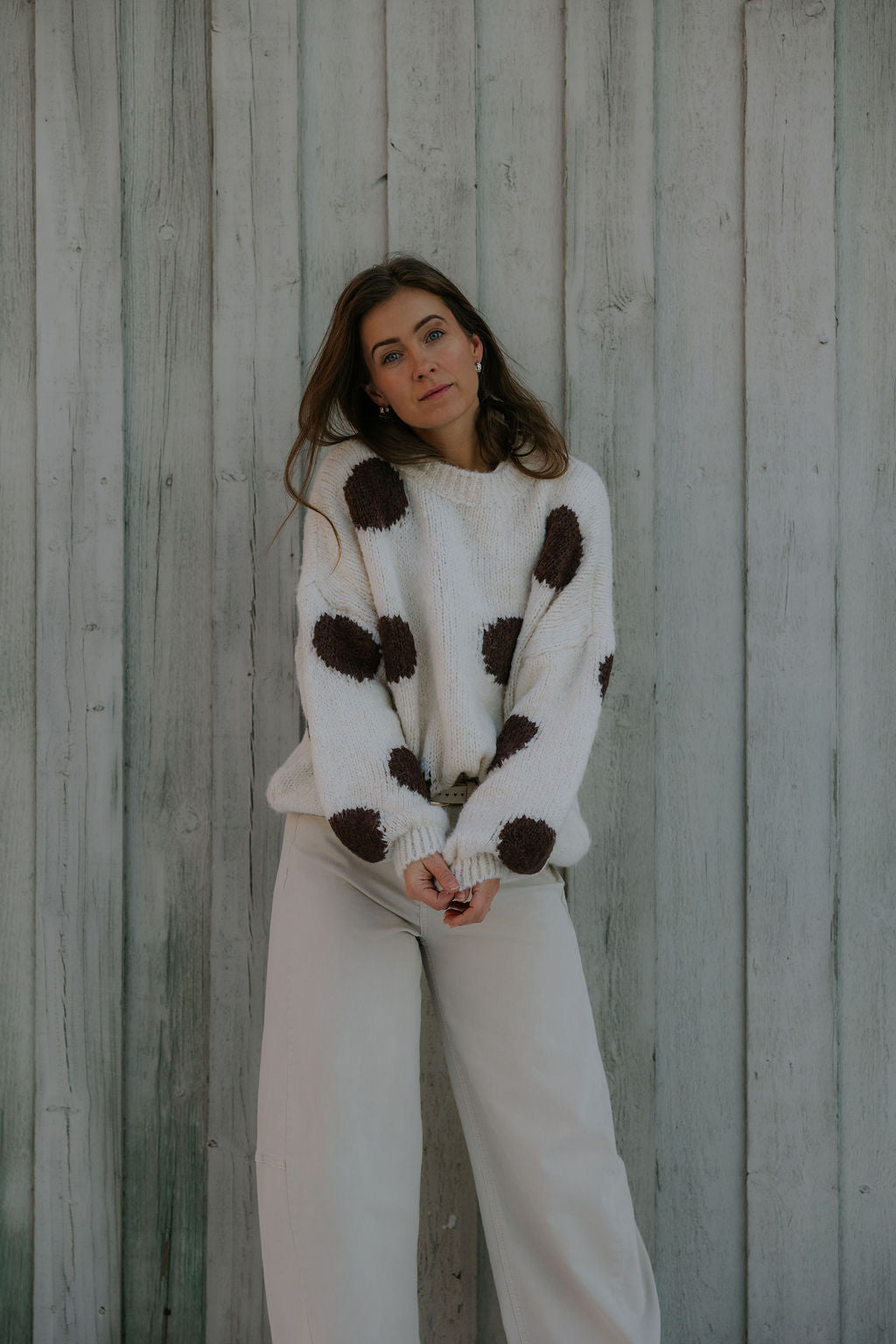 Camilia Pullover - Bruna prickar