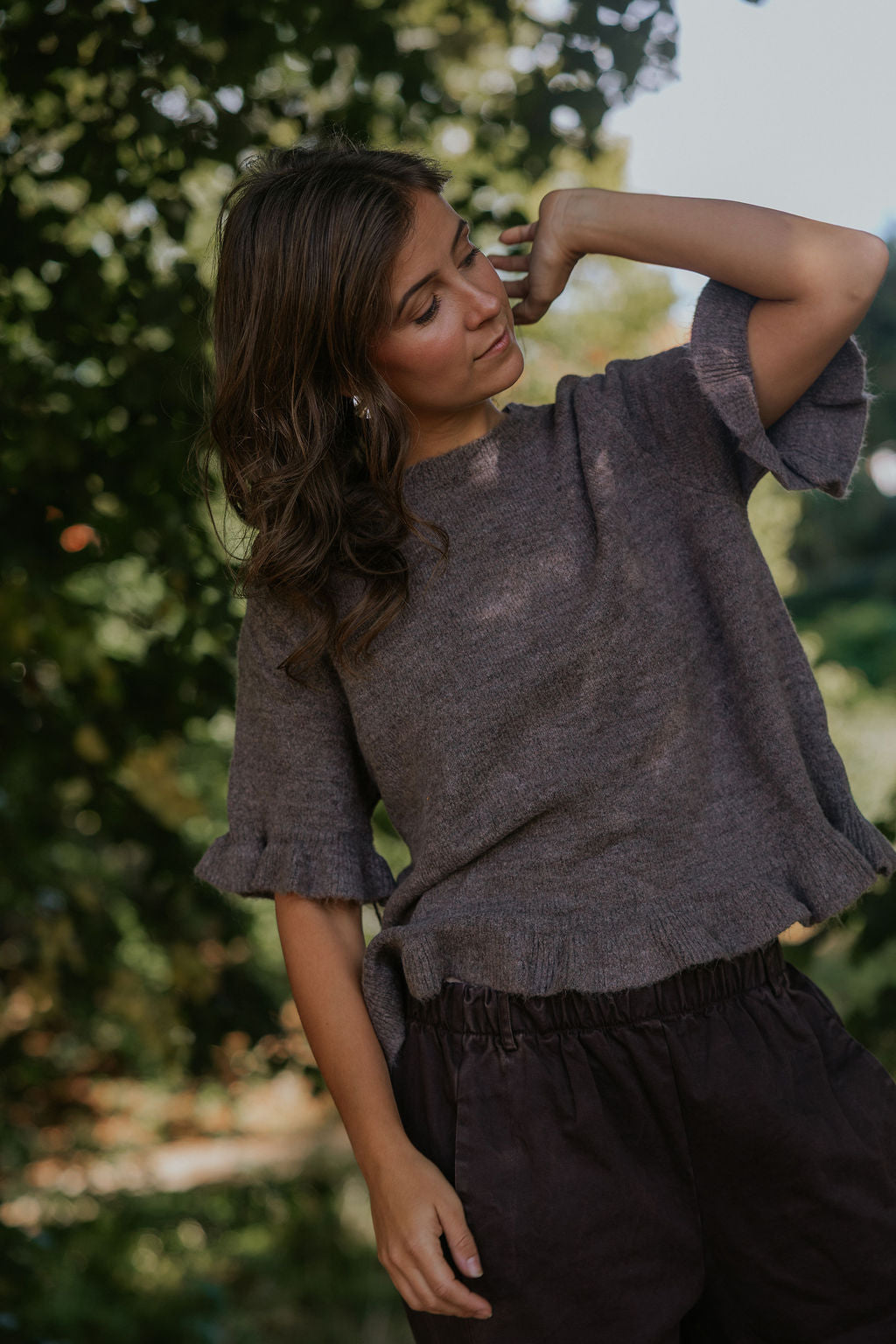 Lily Knit - Brown