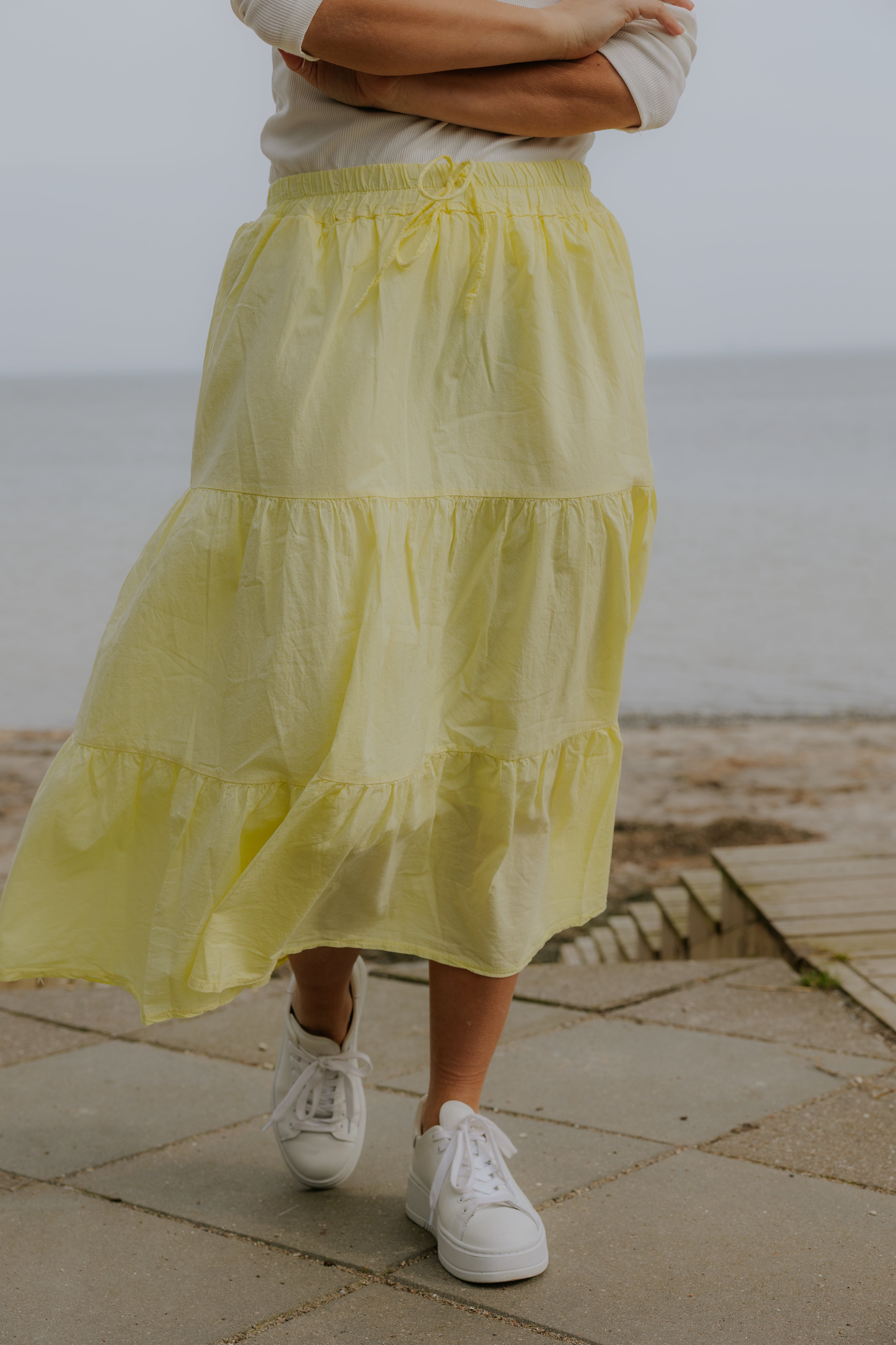 FÖRORDER-Summer Vibe Kjol - Gul