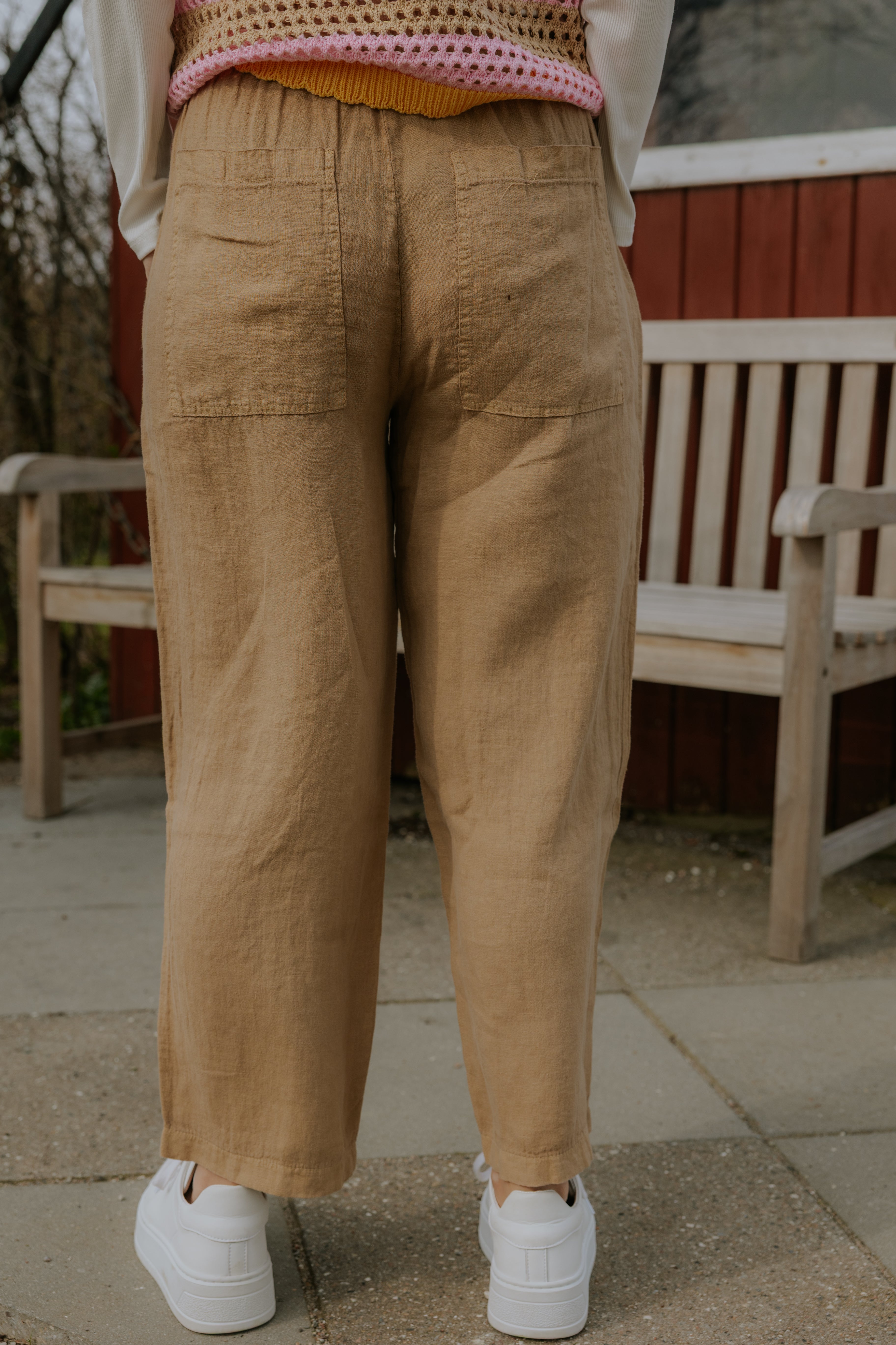 Lotus Linnen Pants - Moonstone