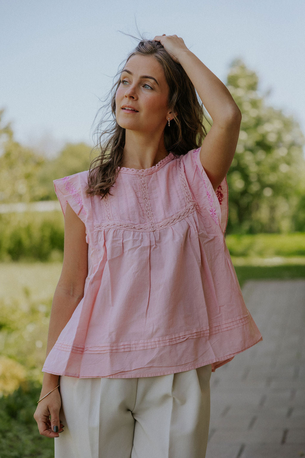 Fay Top - Rosa Cipiria