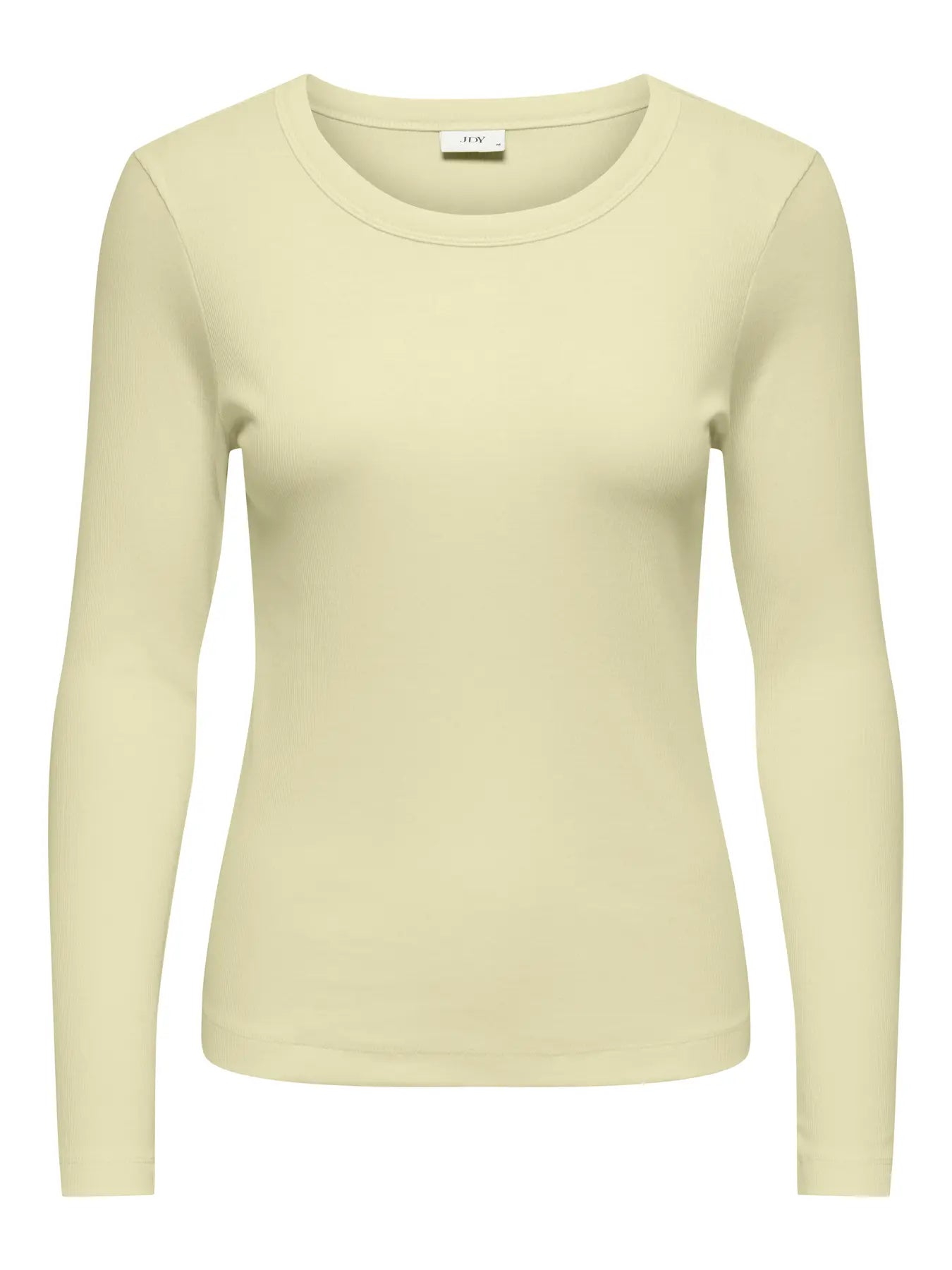 JDYLUCKY L/S O NECK NEW TOP JRS Double Cream
