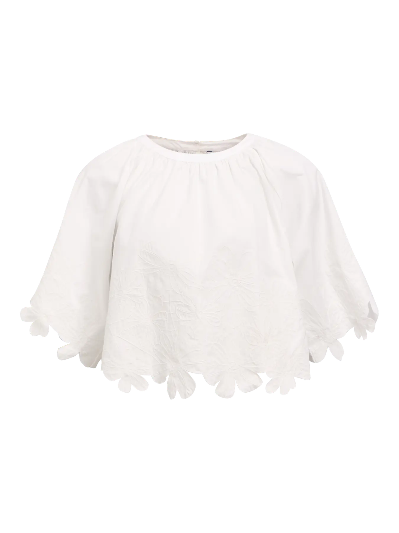 Kamma EMBROIDERED Top Cloud Dancer