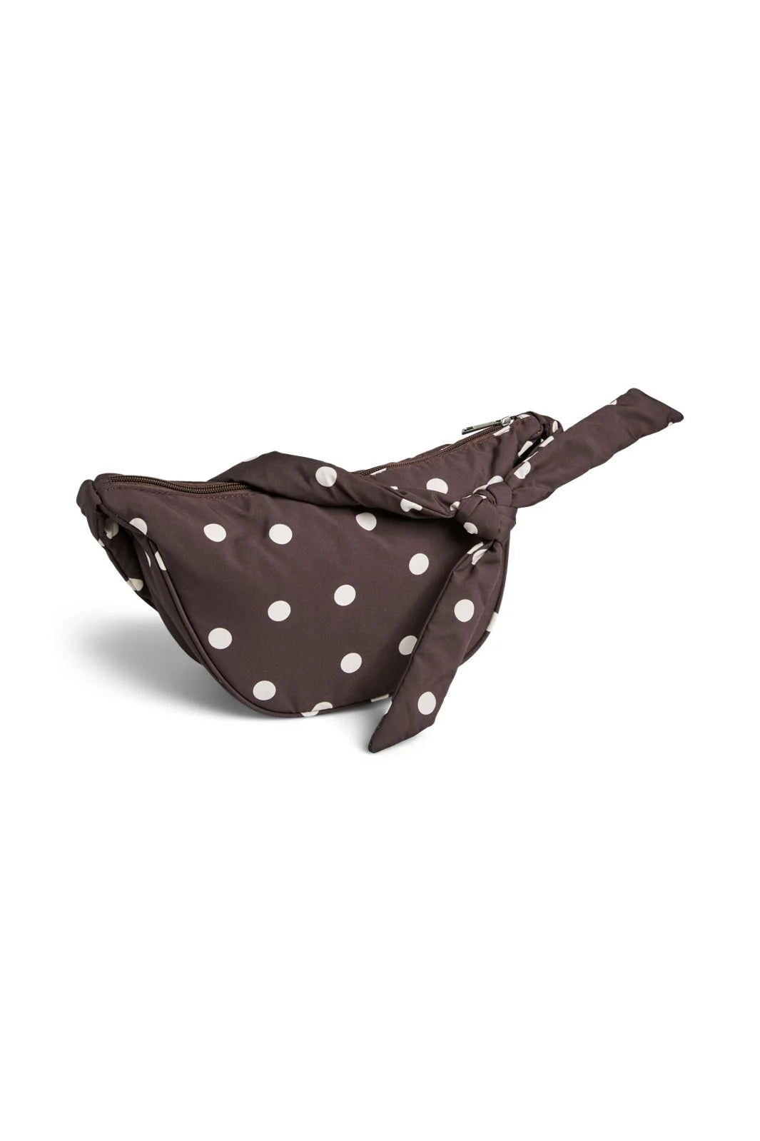 AMANDA KNOT BUMBAG - Hot Fudge Birch dots