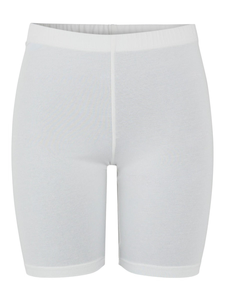 Pieces kiki shorts bright white