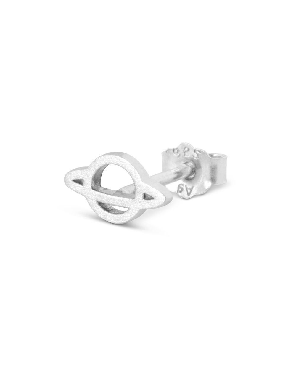 saturn earstick silver