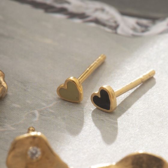 Petit love heart black