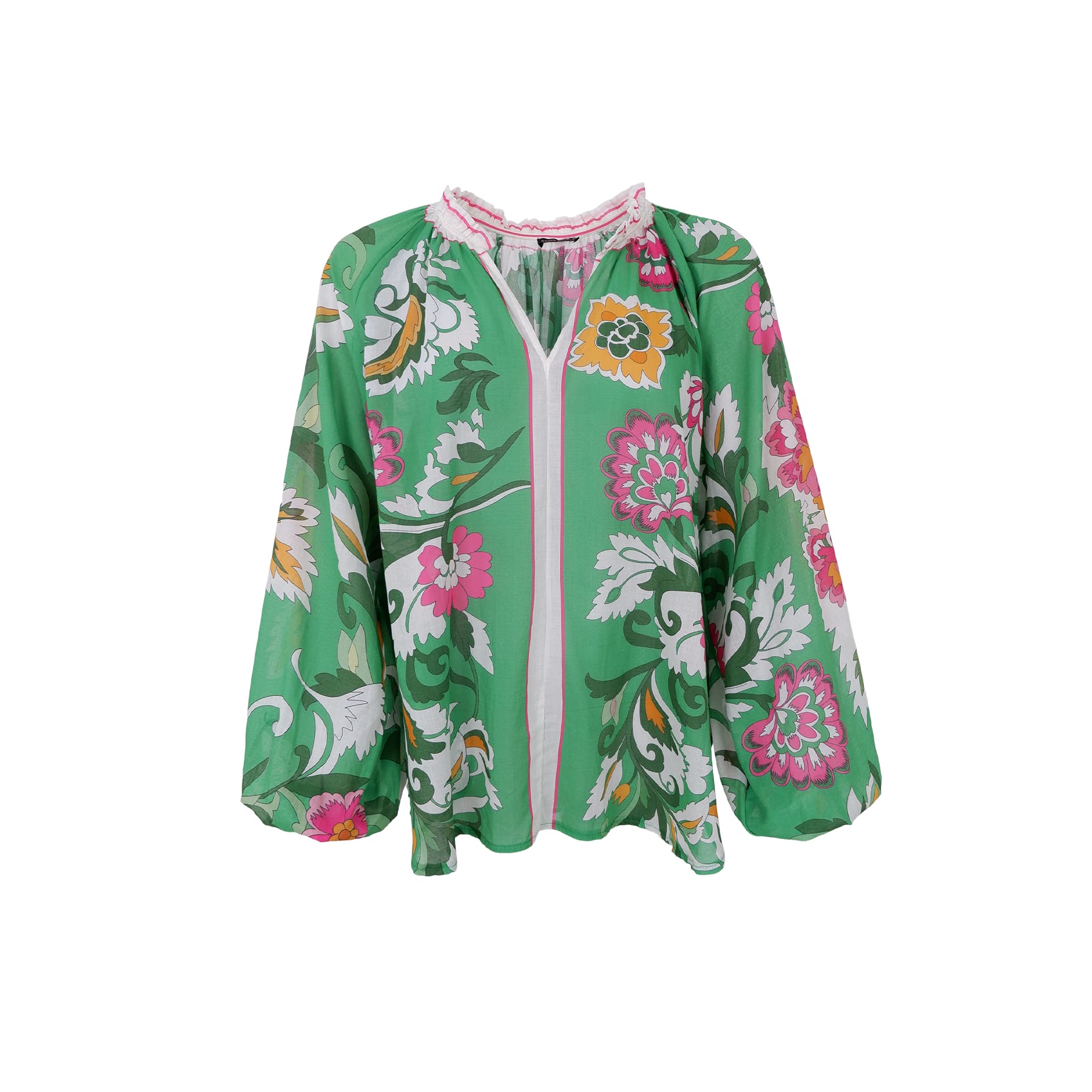 PREORDER-Elvira Blouse - Green