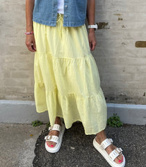 Summer Vibe Skirt - Yellow