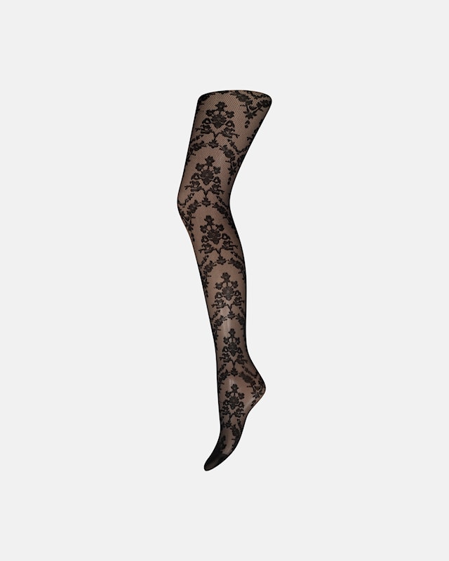 Tights floral 30 denier