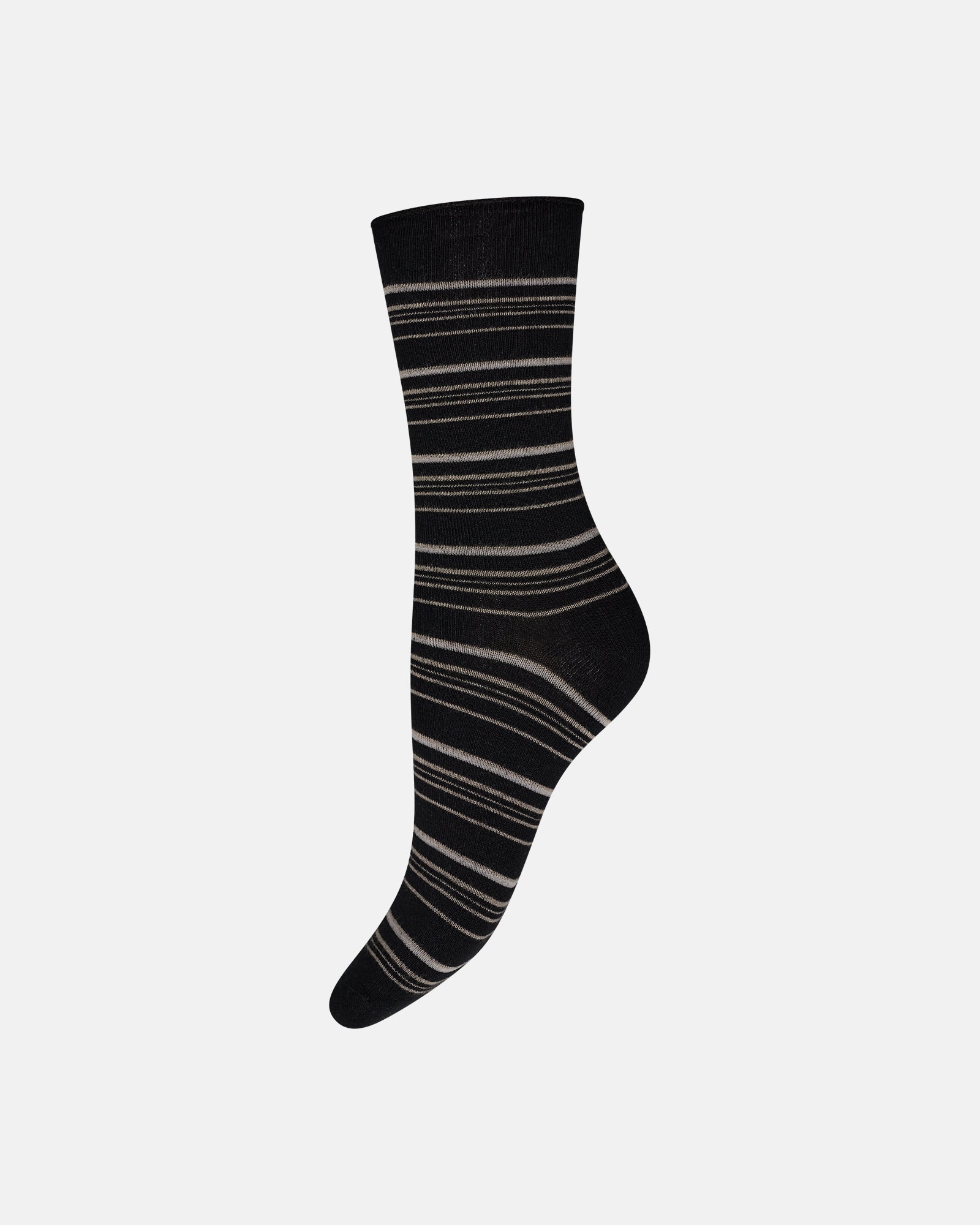 Socks fine knit bamboo stripe