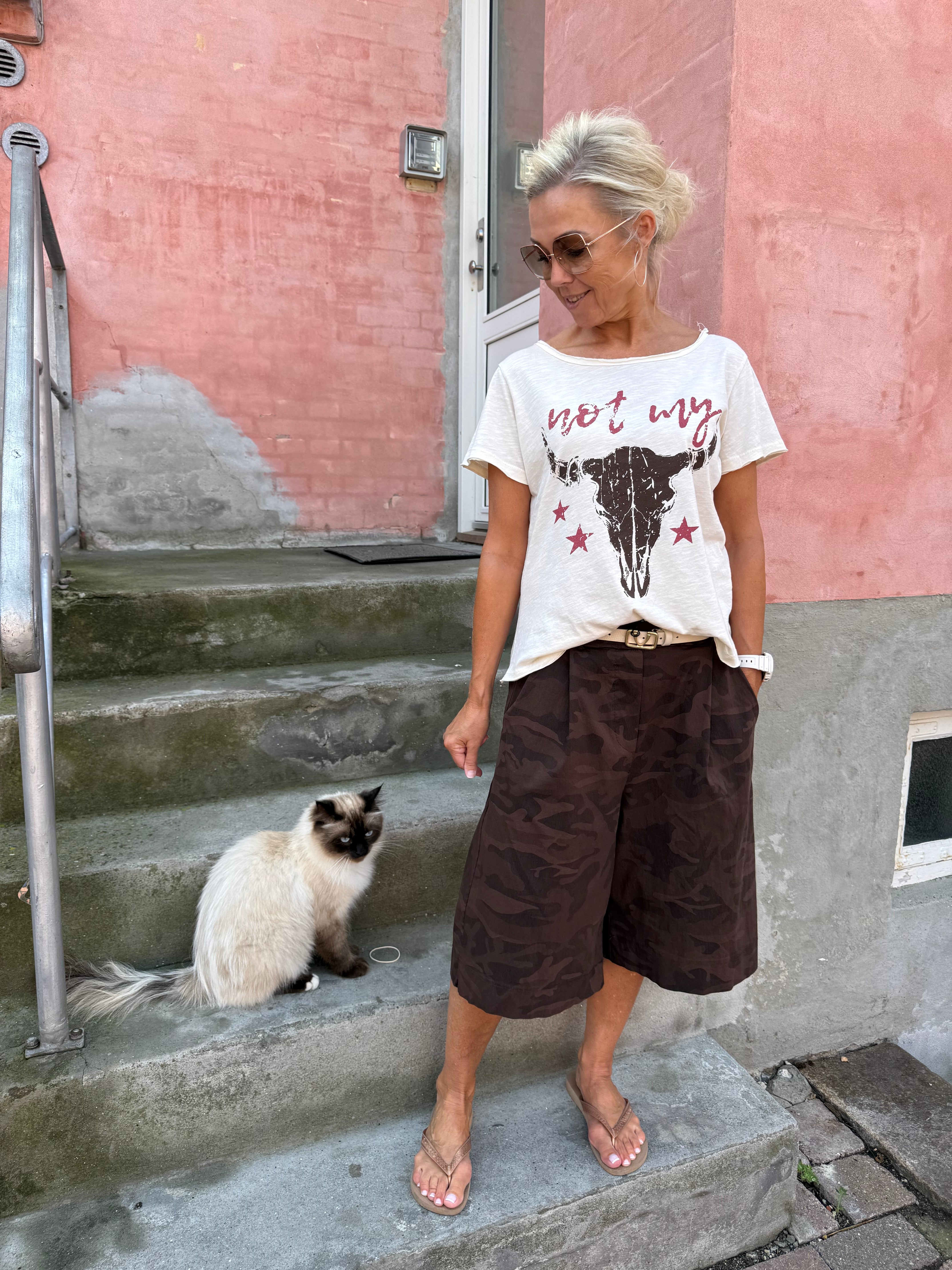 Not My Tee - Off White