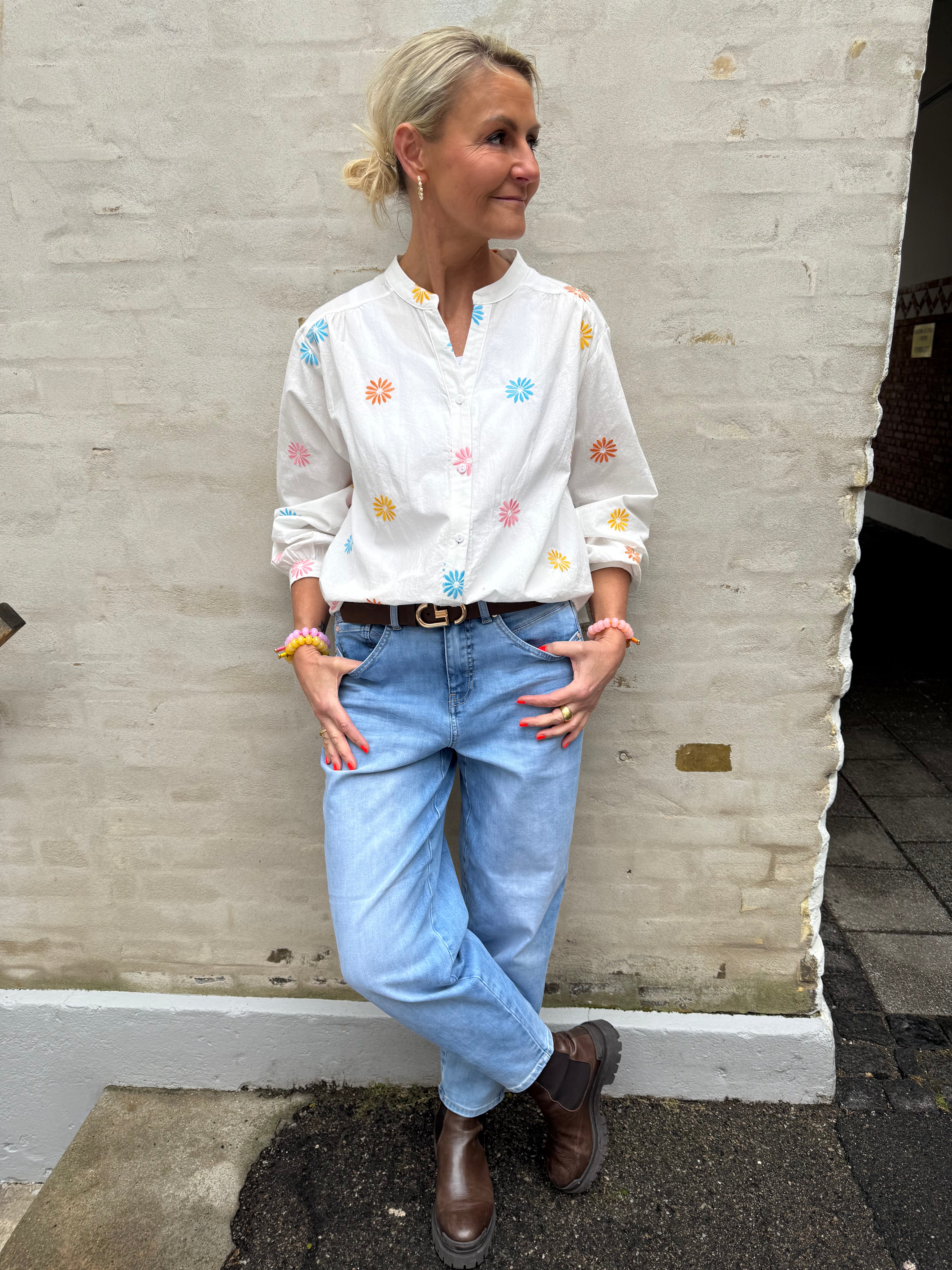 Karlie Barrel - Light Blue Washed