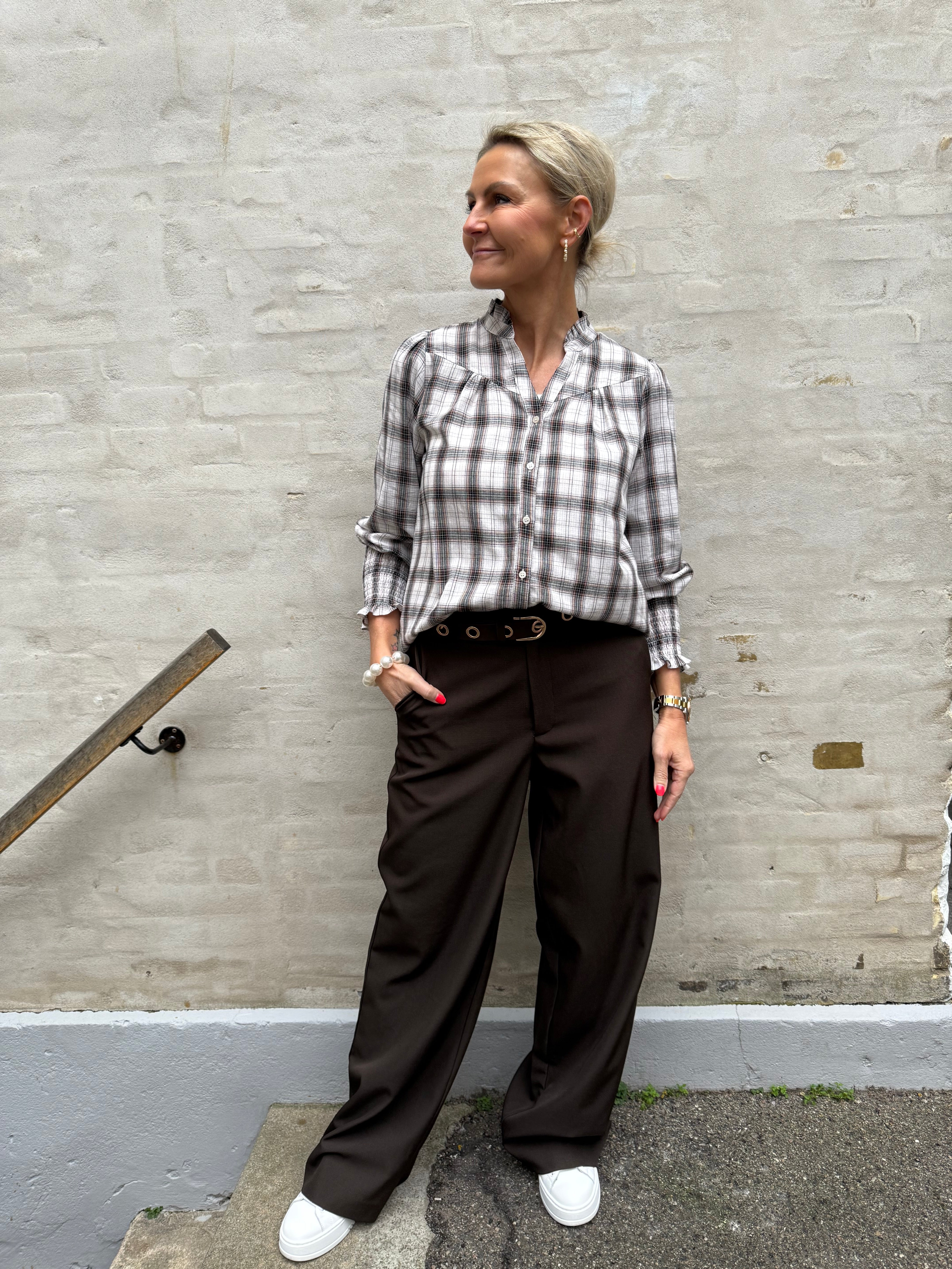 Emmett Structure Pants - Dark Brown