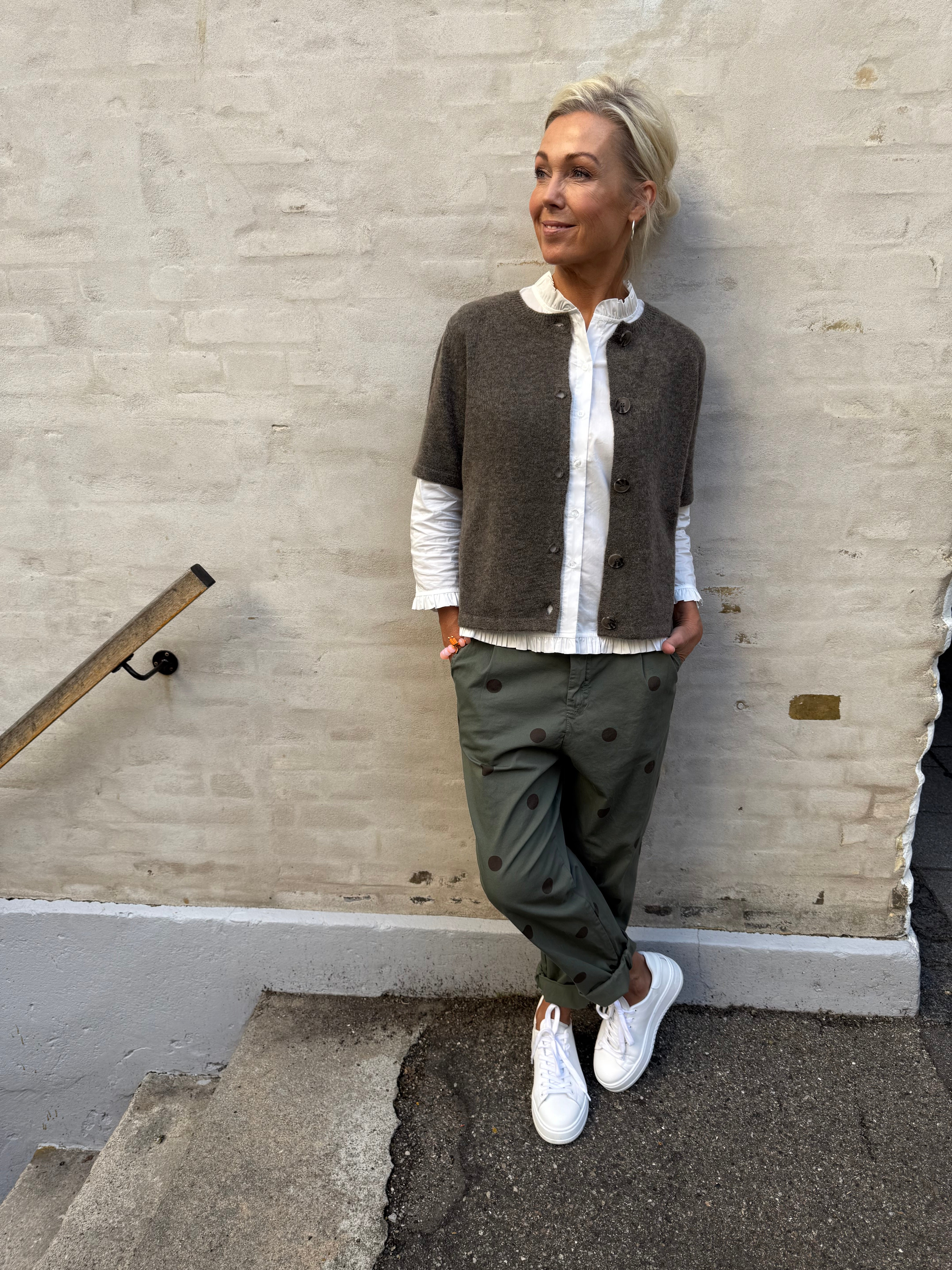 Dot Pants - Green Dot