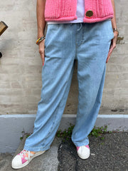 Street me buks Lys Denim
