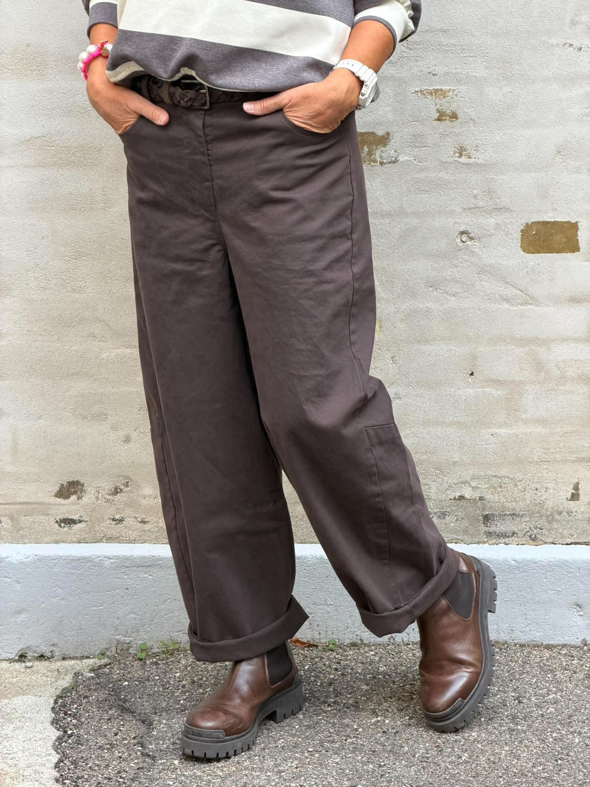 Chetta Pants - Dark Brown