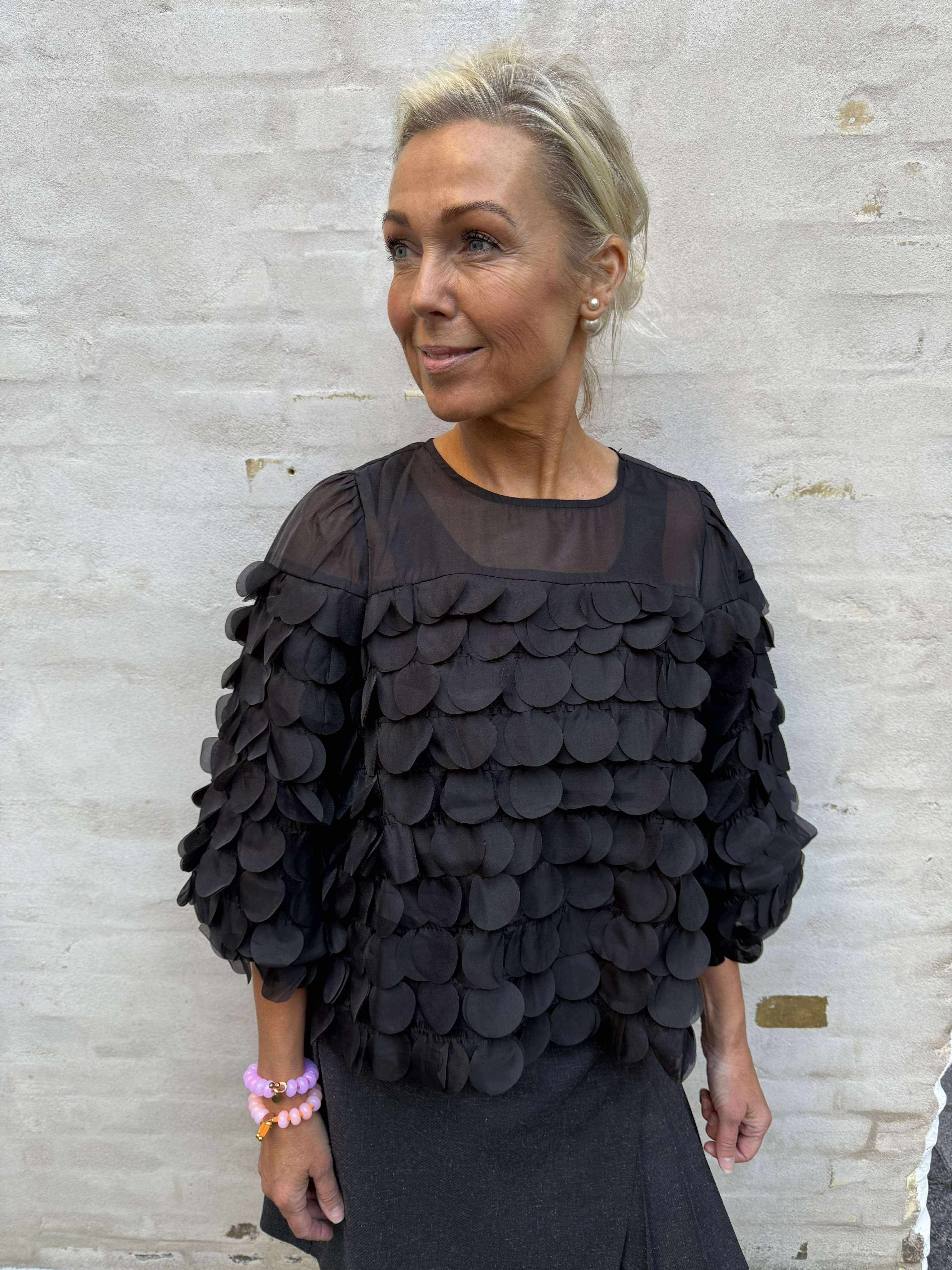 CatheGO Blouse - Black