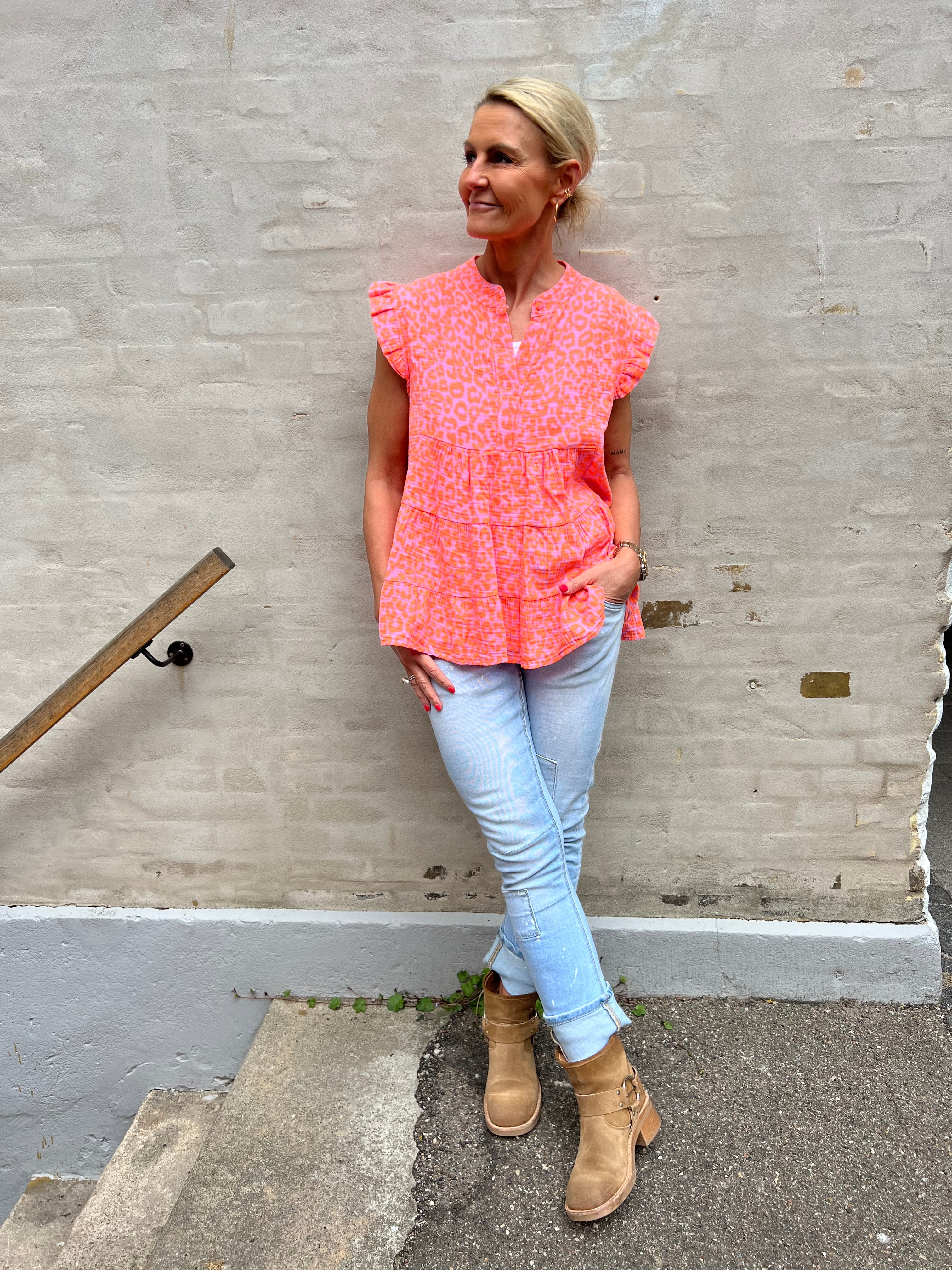 Dolly top leo orange