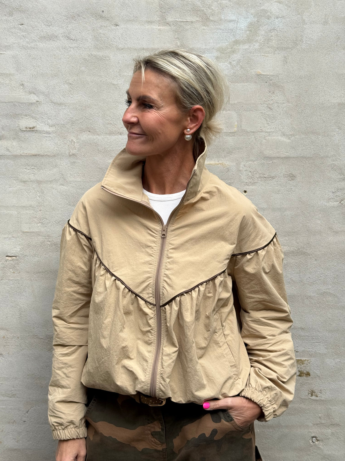 Trixie Jacket - Beige