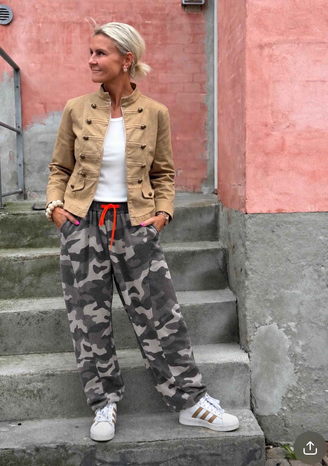 Very Camo Sweatpants - Khaki/Beige