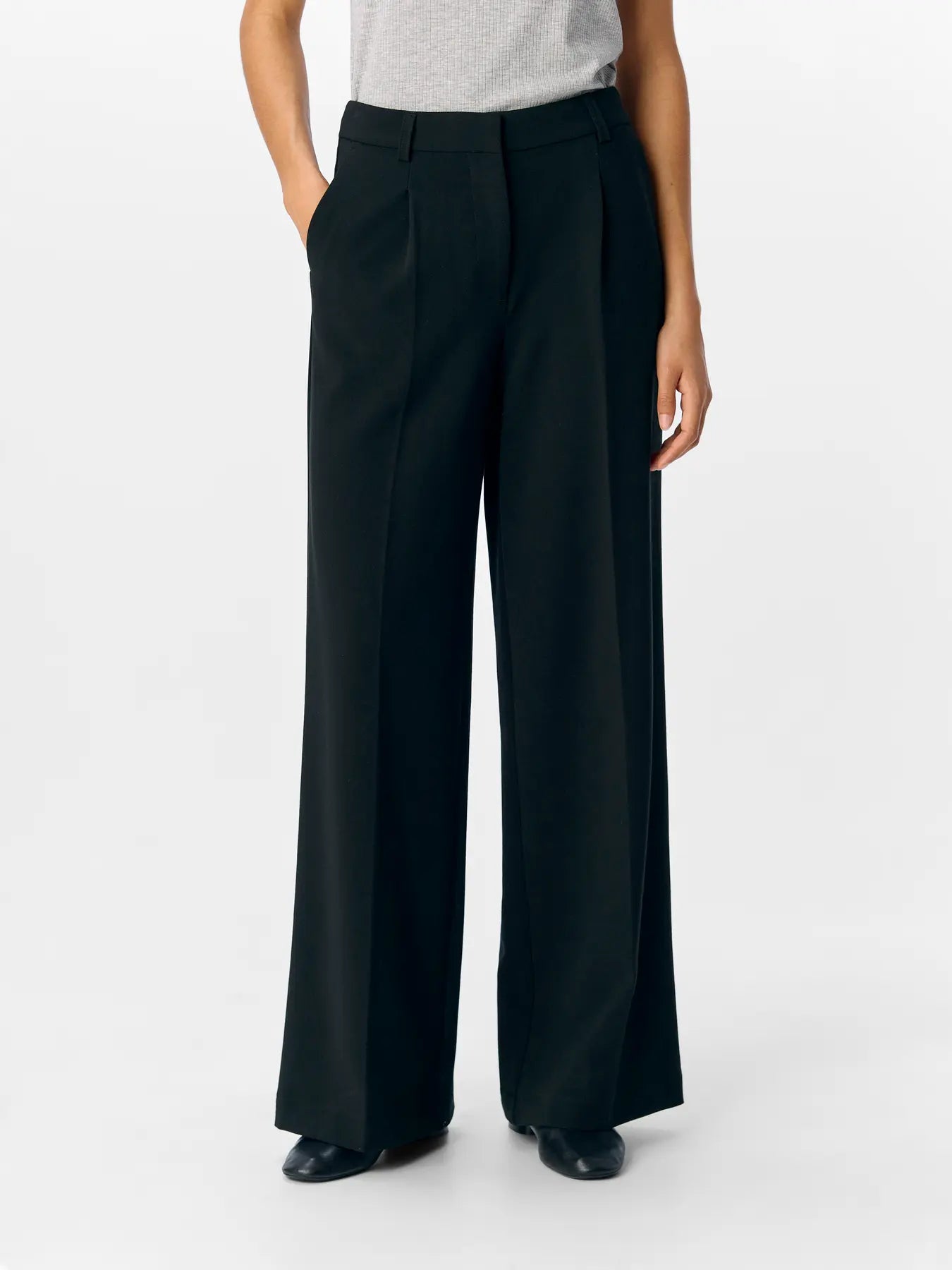 Ivy wide pant - Black