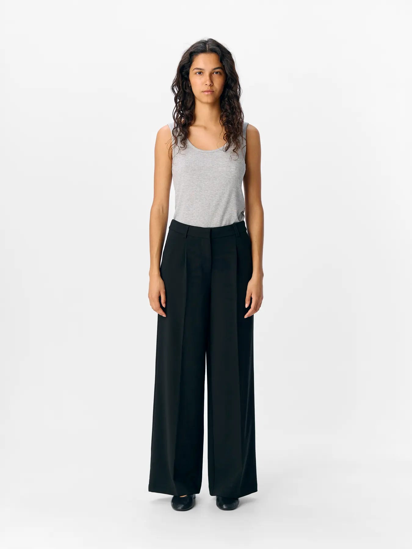 Ivy wide pant - Black