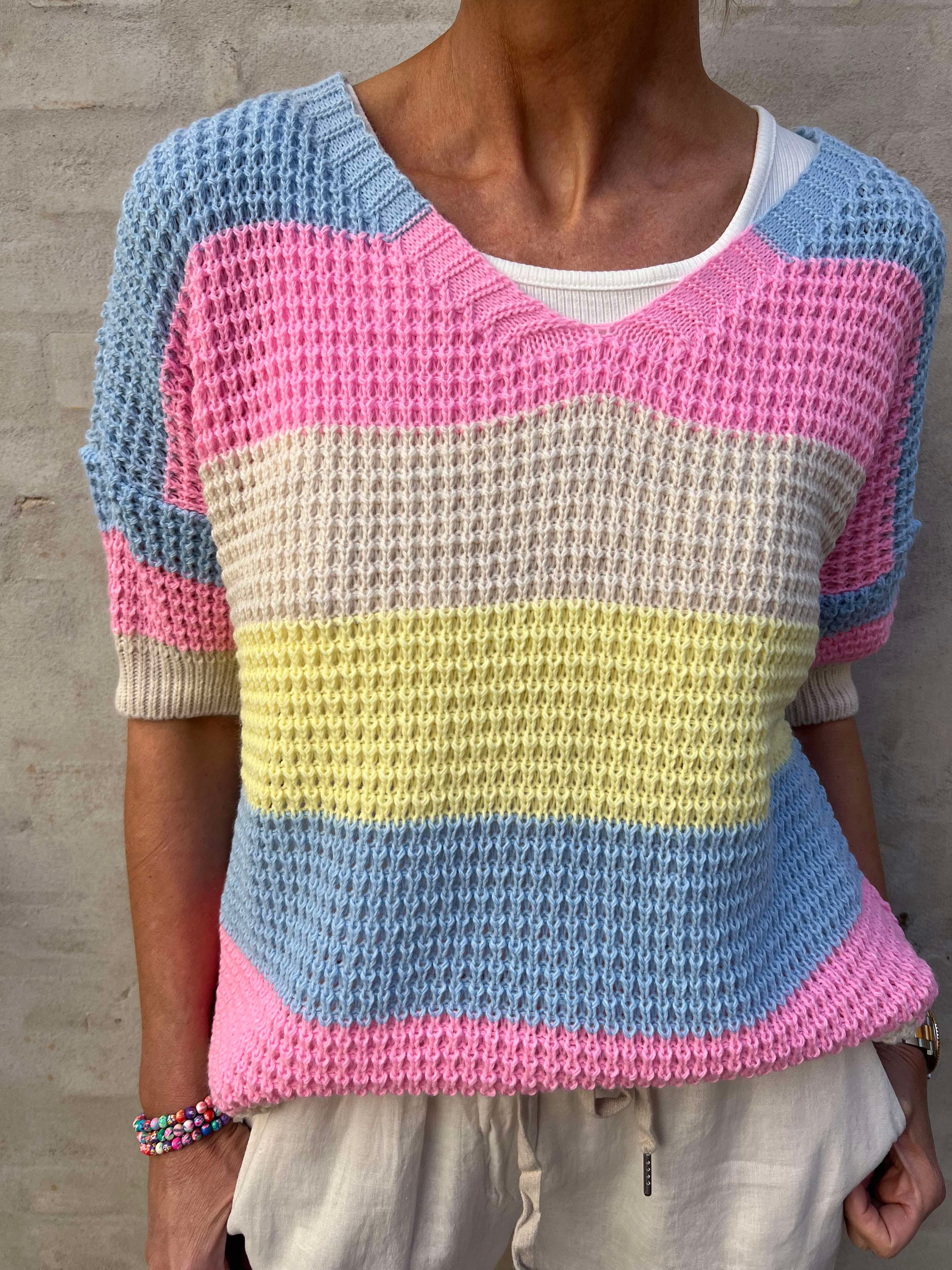 Adela knit celeste