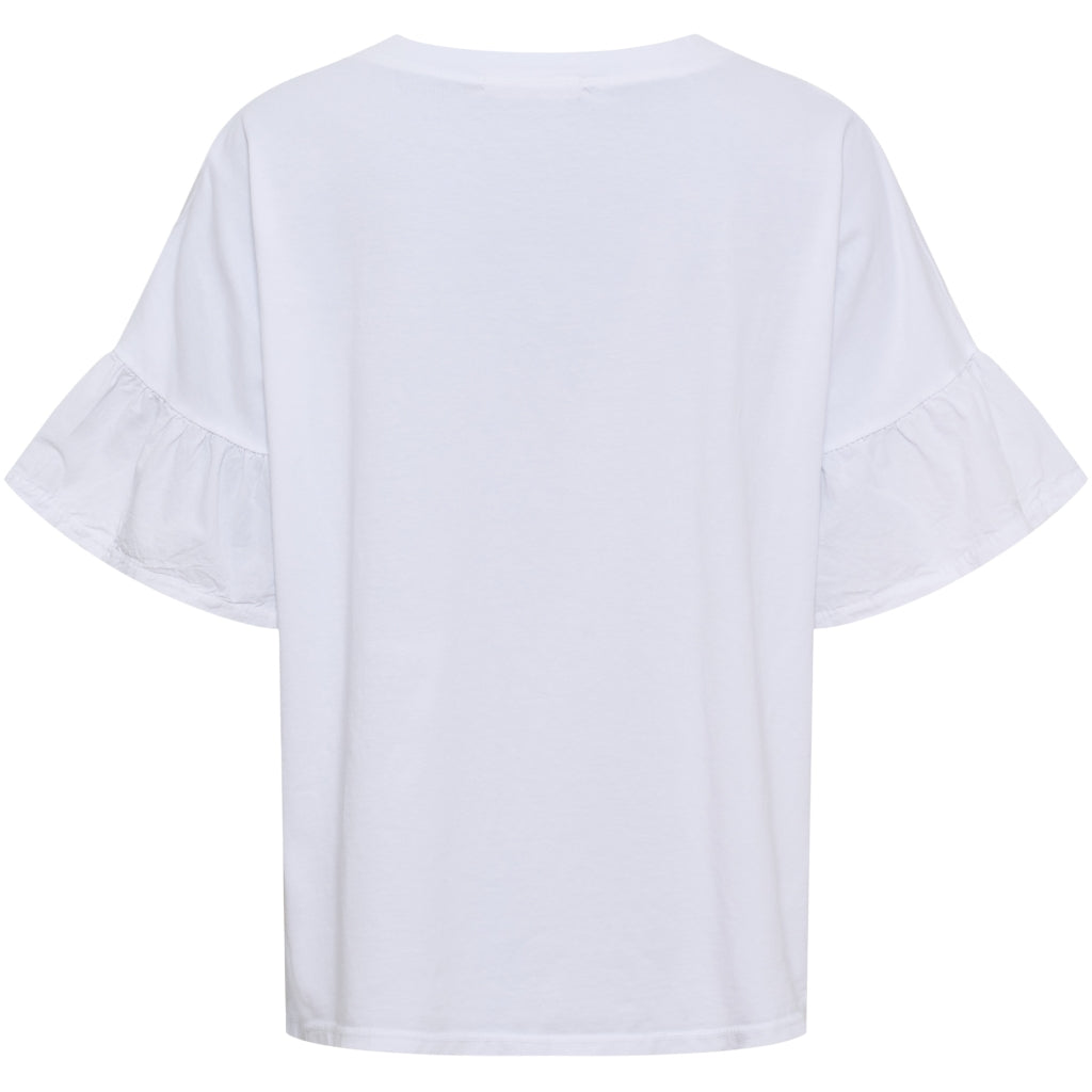 Herdis T-shirt - Svart/Beige