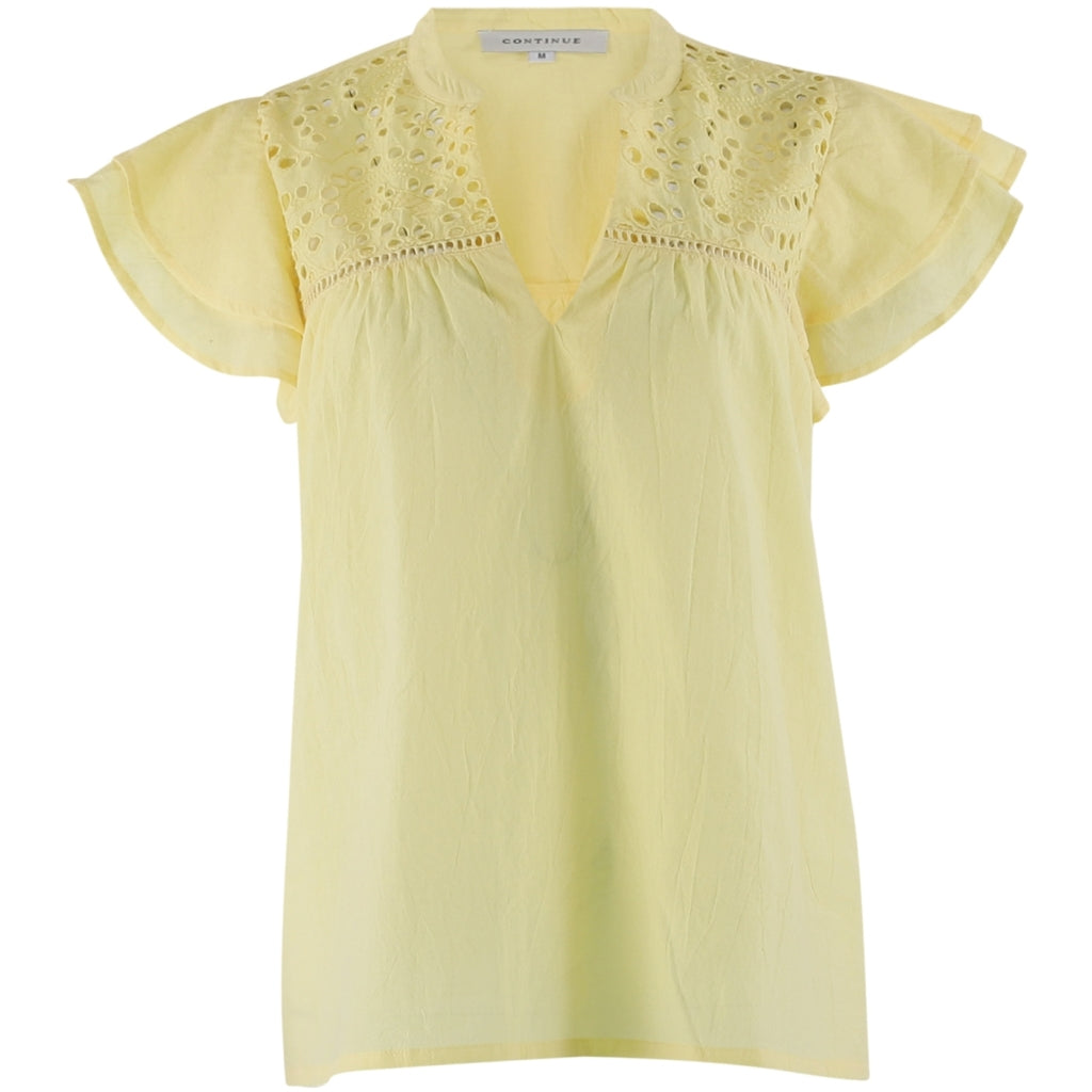 Christel Solid Top - Light Yellow