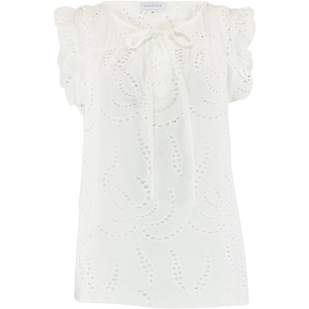 Lilly embrodery anglaise white