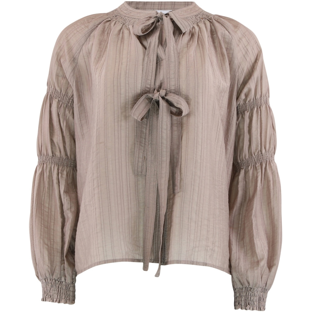 Mona blouse bow nougat