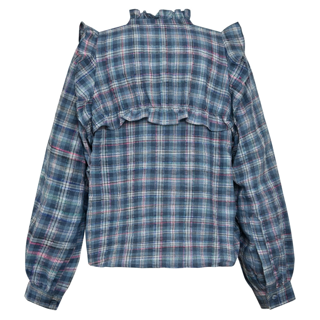 AnnabellGO Jo Blouse blue checks