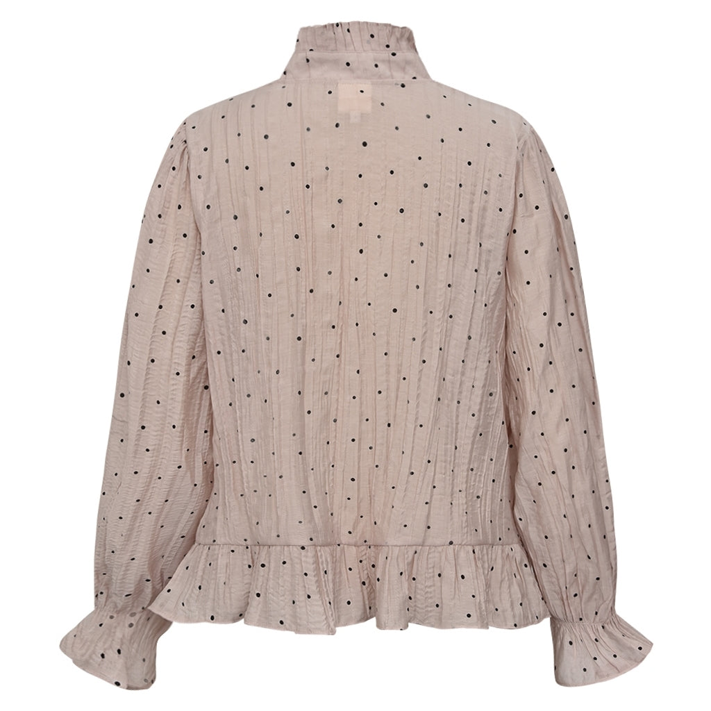 NazliGO Lullo Blouse -  Rose Black Dots