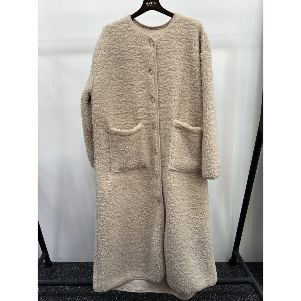 Long stephanie jacket beige