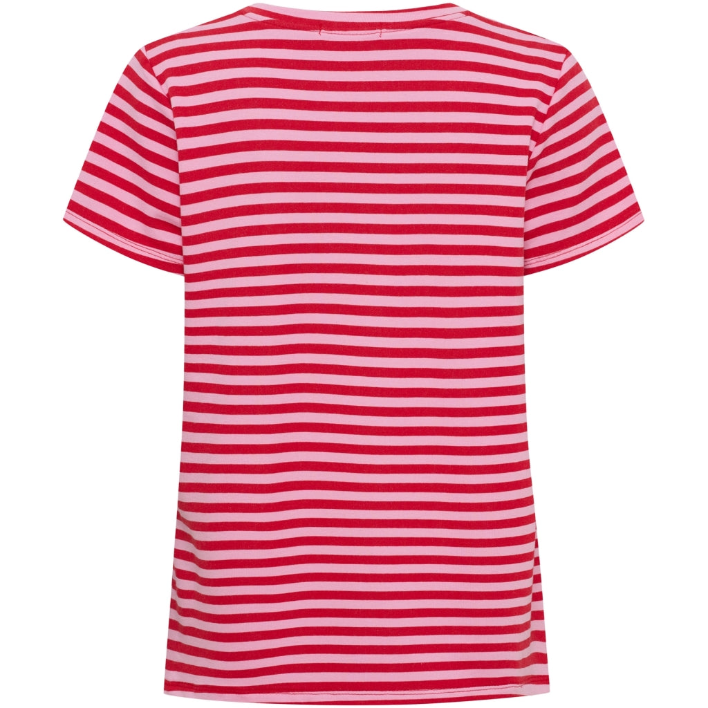 Herdis T-shirt - Svart/Beige