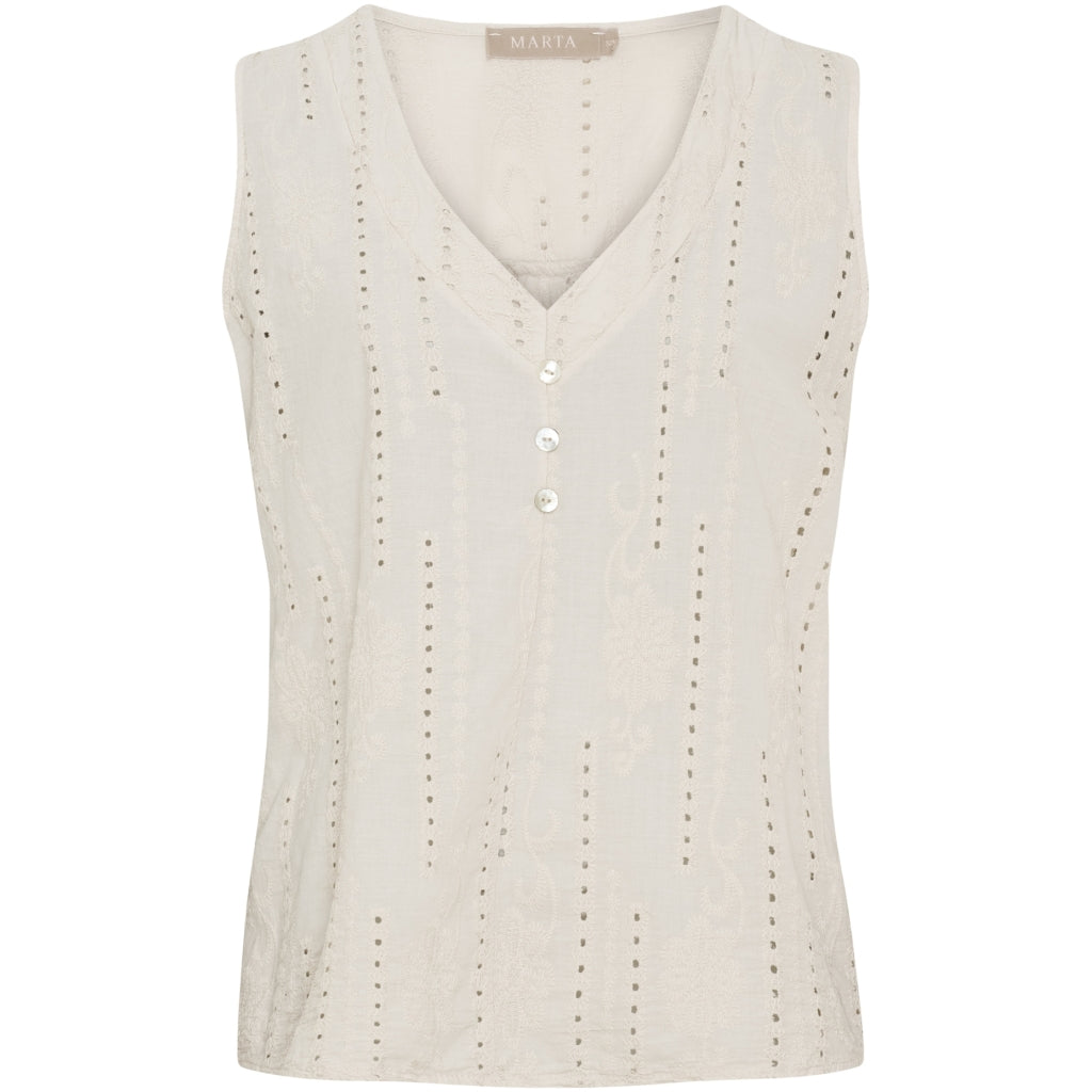 Perla Top Beige