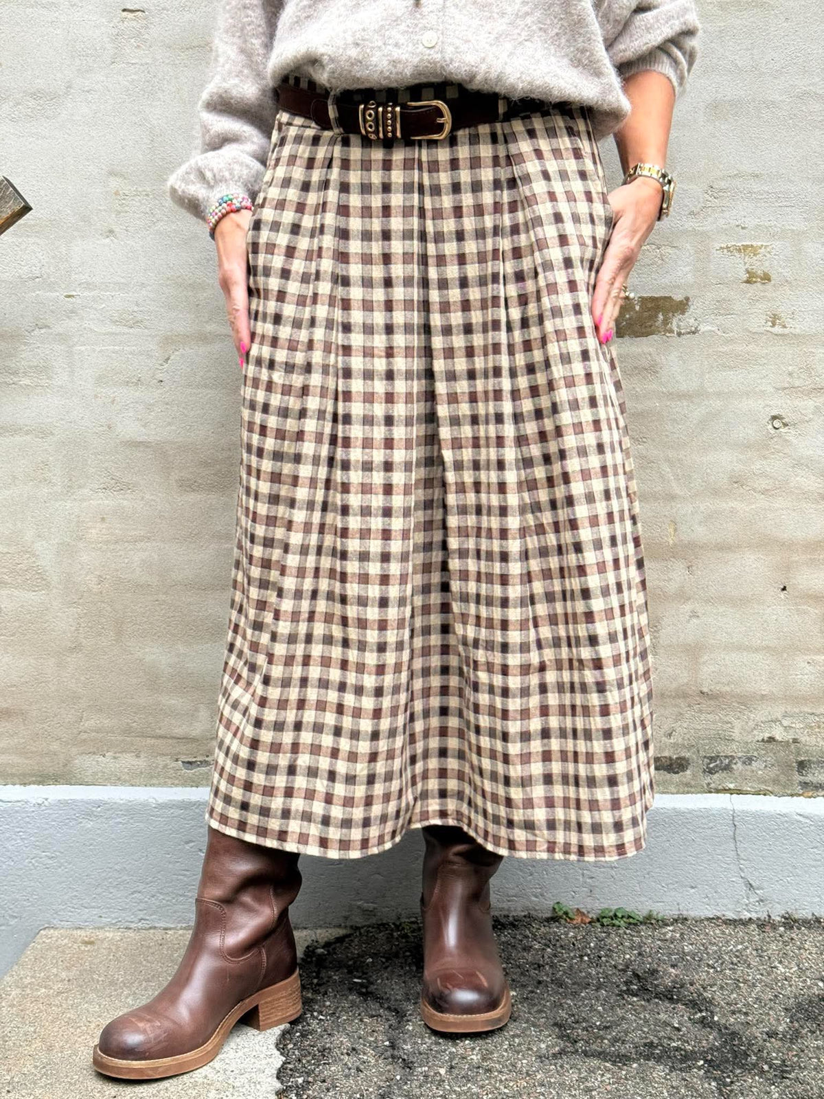 Amsonia Skirt - Brown