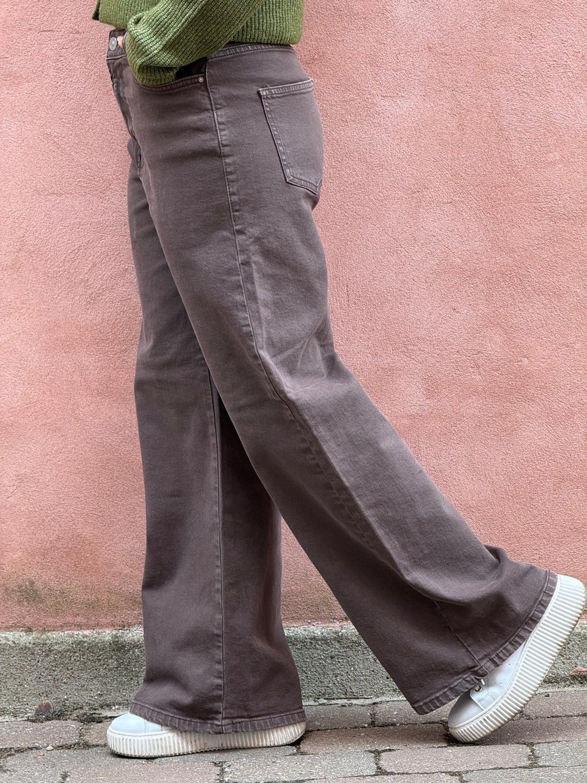 SELMA HW WIDE COLORED - Hot Fudge