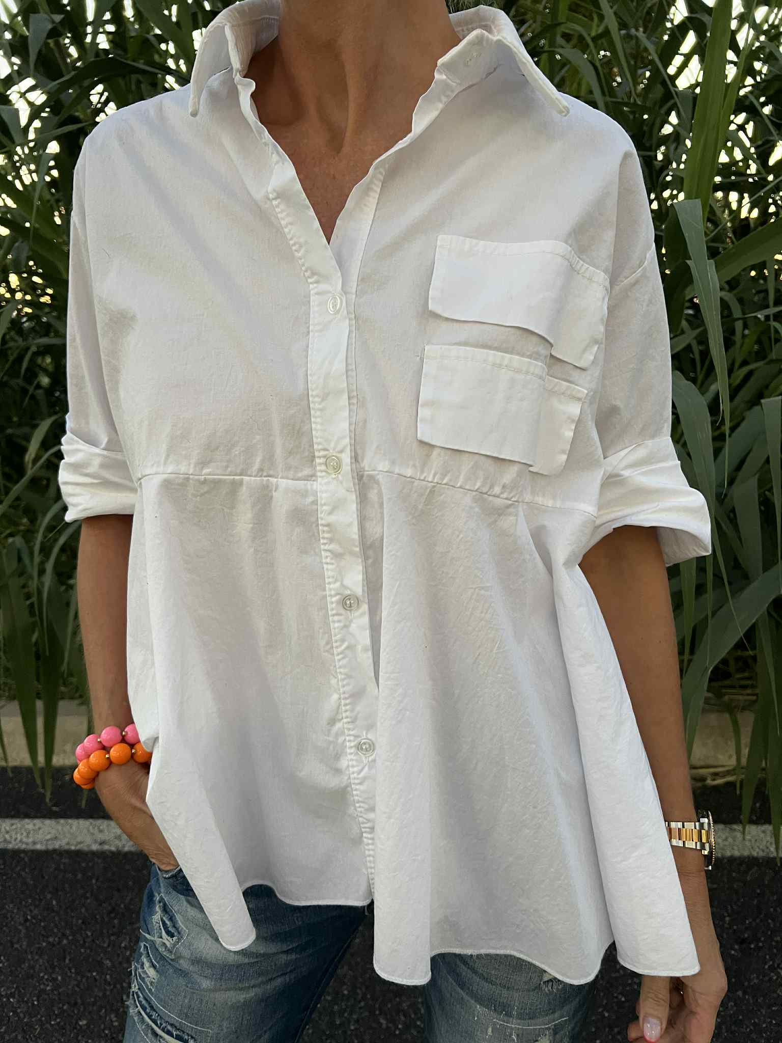 Ella Shirt - White