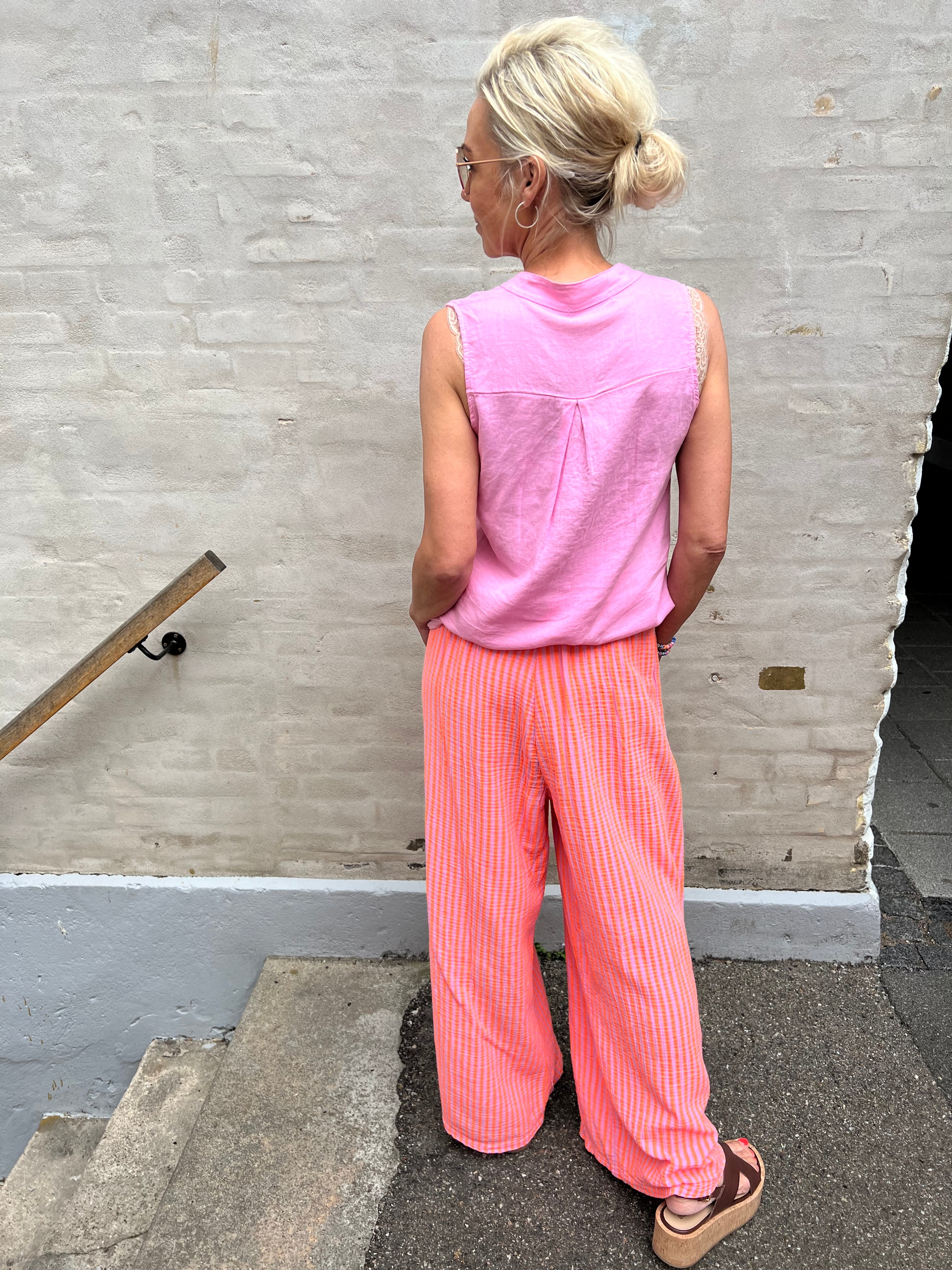 Diddy pant strib orange