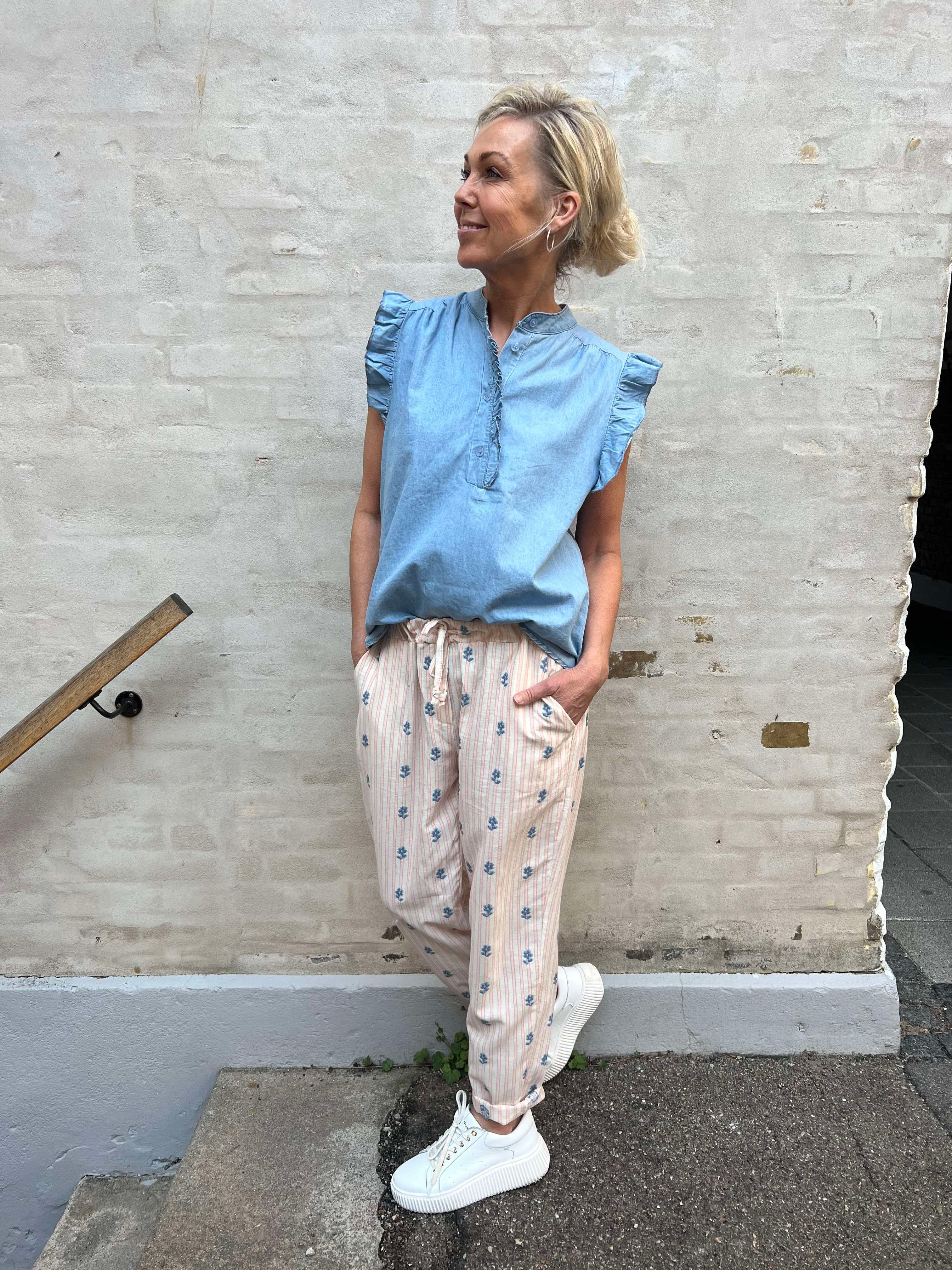 Rikke pants celeste